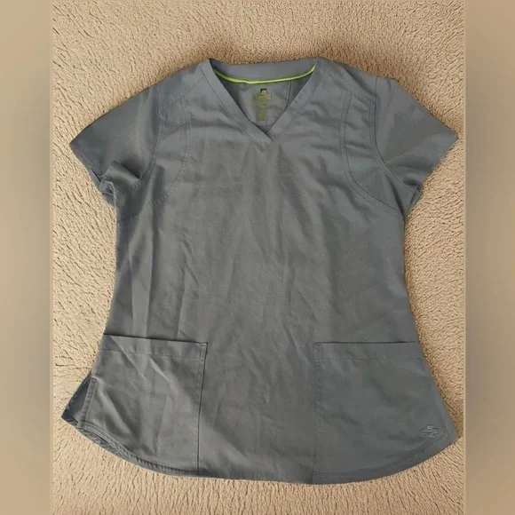 meraki Tops Meraki Sport Scrub Top Ceil Blue Poshmark
